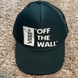 Vans green and White Trucker Hat 4